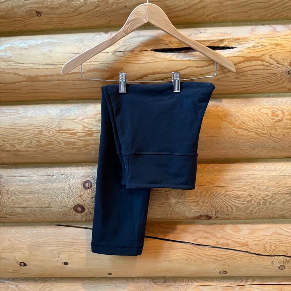 Lululemon Wunder Under Crop III in Black Size 10